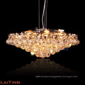 Modern chrome crystal chandeliers with K9 crystal for home 12722